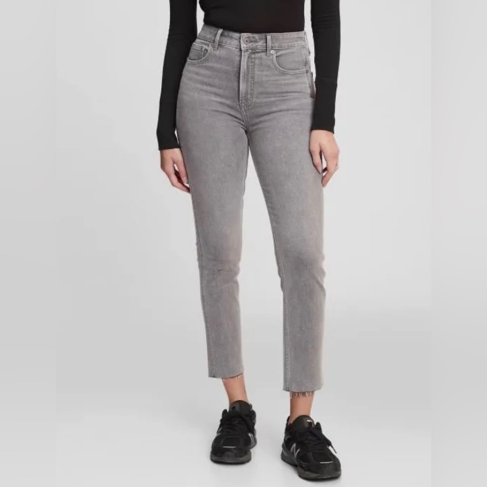 Gap Sky High vintage slim jeans gray with washwell size 30